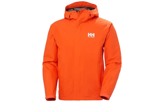 Helly Hansen Seven J Regnjakke Herre - Flame