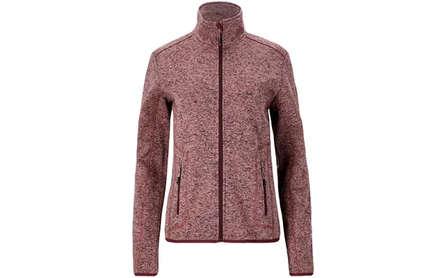 Whistler Samani Fleecetrøje Dame - Light Mahogany