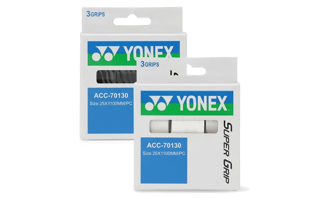 Yonex Supergrib 3 Pack - Ass. Farver