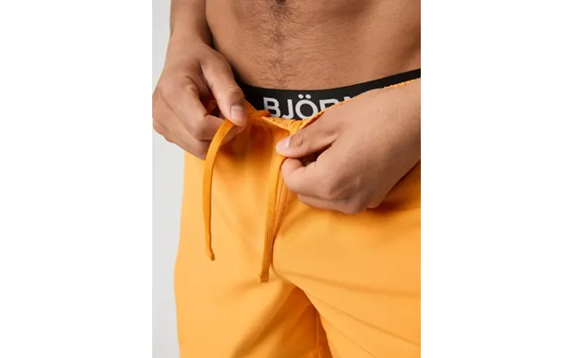 Björn Borg Borg Elastic Swim Shorts Orange - S