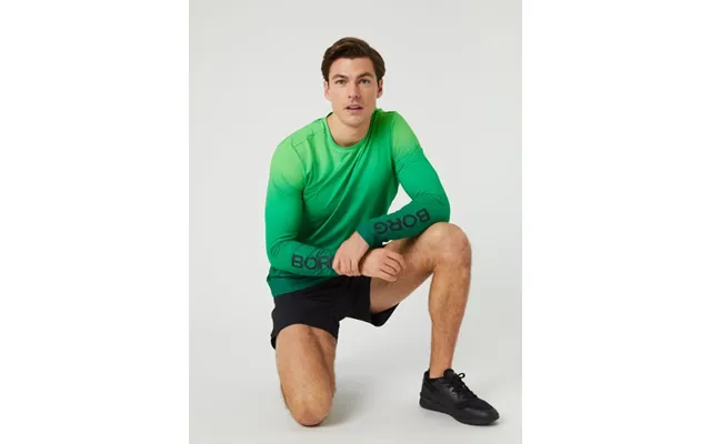 Björn Borg Borg Long Sleeve Print T-shirt Grøn - L