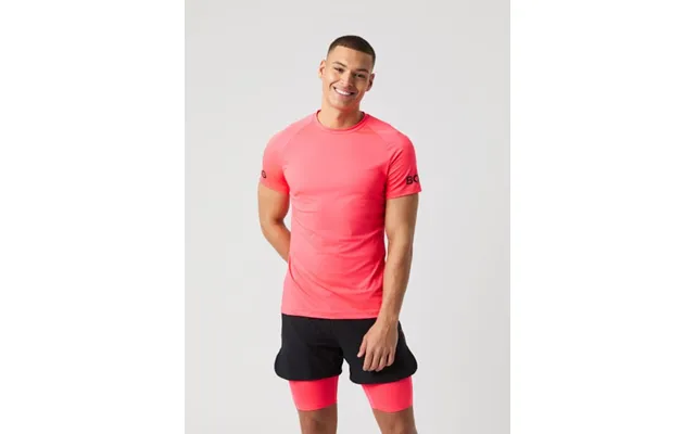Björn Borg Borg Mesh Panel T-shirt Pink - S