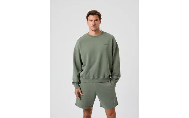 Björn Borg Borg Oversized Washed Sweatshirt Grøn - Xl