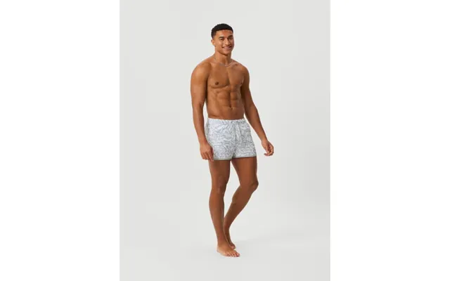 Björn Borg Borg Retro Print Swim Shorts Grå - M