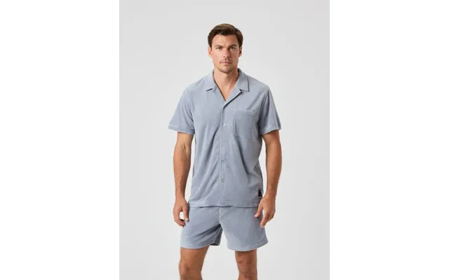 Björn Borg Borg Toweling Pool Shirt Grå - S