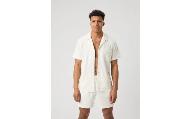 Björn Borg Borg Toweling Pool Shirt Hvid - L