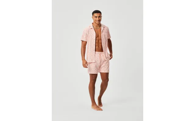Björn Borg Borg Toweling Pool Shorts Pink - Xl