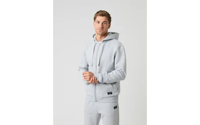 Björn Borg Centre Zip Hoodie Grå - L