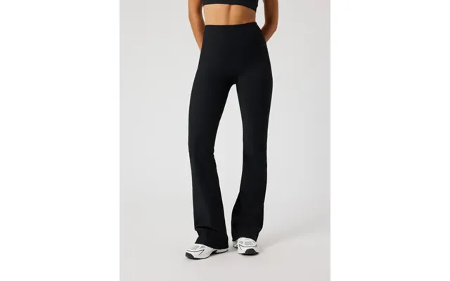 Björn Borg Studio Premium Ribbed Flare Tights Sort - Xl