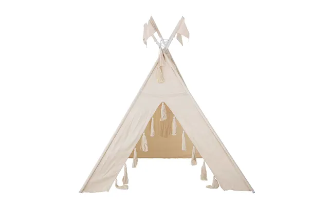 Bloomingville Mini Legetipi - Natur Bomuld, Kvadratisk 110x110
