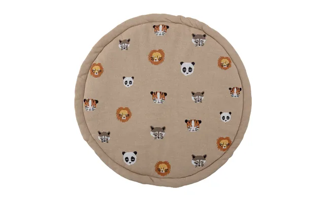 Bloomingville Mini Miko Play Set, Bonefire Måtte - Brun, Bomuld Oeko-texâ , D 100cm