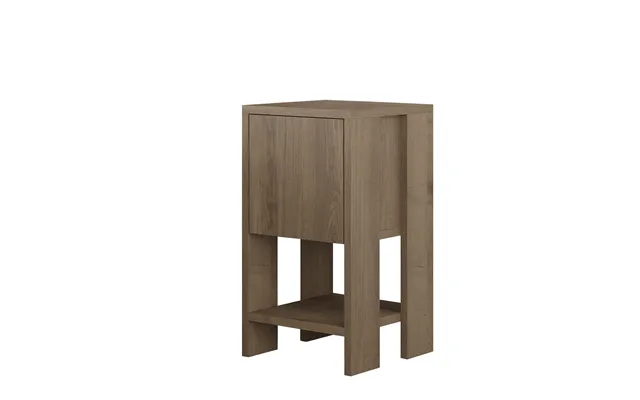 Funzi Living Ema Natbord, M. 1 Låge Og 1 Hylde - Hitit Melamin 30x30