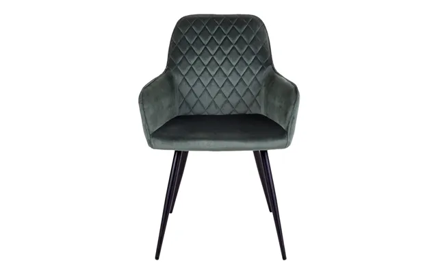 House Nordic Harboring Dining Chair - Green Velours Past, The Laws Metal, M product image