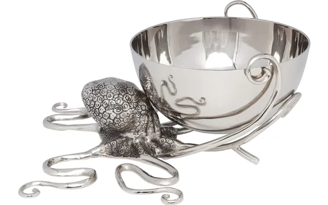 Kare Design Octopus Vinkøler - Sølv Aluminium Ø45