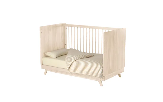 Kave Home Maralis Børneseng - Natur Asketræ 70x140