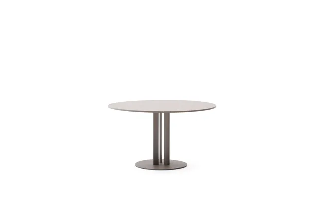 Kave Home Sedalis Havebord, Rund - Taupe Aluminium Og Stål Ø12 product image