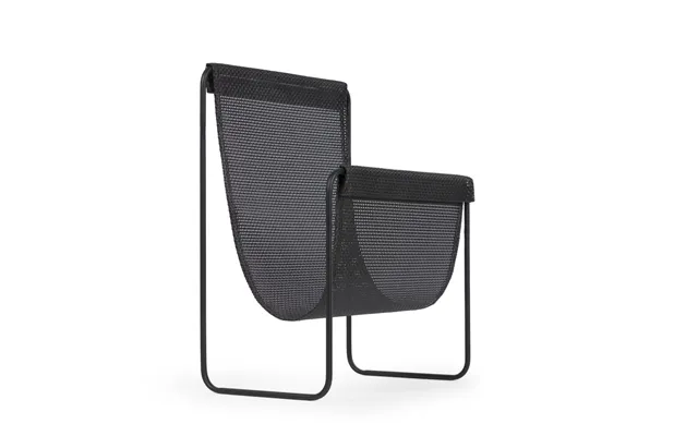 Kave Home Siana Magasinholder - Sort Metal