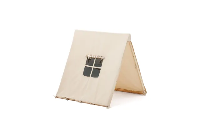 Kave Home Yanil Tipi Telt Til Børn, Foldbar - Hvid Bomuld 100x90