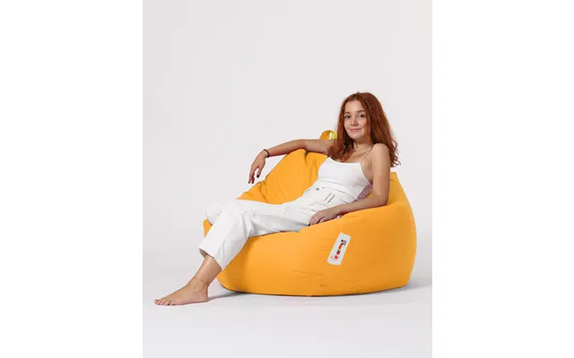 Nordvärk Premium Udendørs Sækkestol - Gul Polyester