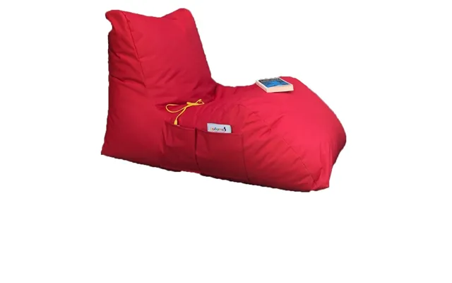Nordvärk Udendørs Daybed Sækkestol, Vandtæt - Rød Polyester
