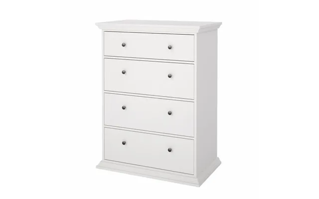 Tvilum North Chest Med 4 Skuffer - Hvid