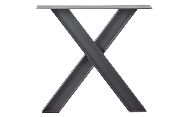 Woood Tablo Industrial X-bordben Til Spisebord - Matsort Metal