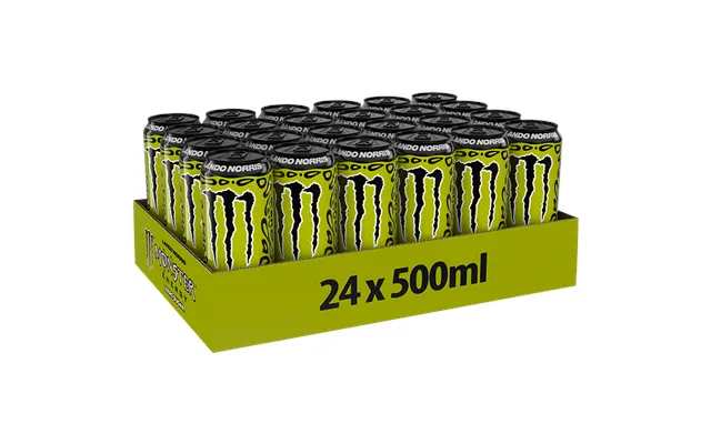 24 X Monster Energy 50 Cl Lando Norris Zero Sugar
