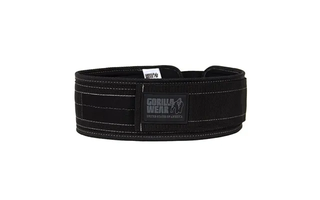 4 Inch Træningsbælte Nylon Sort product image