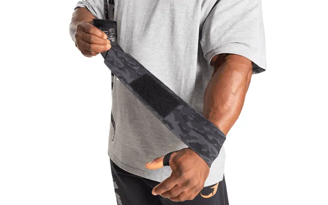 Hd Wrist Wraps 45 Cm Dark Camo