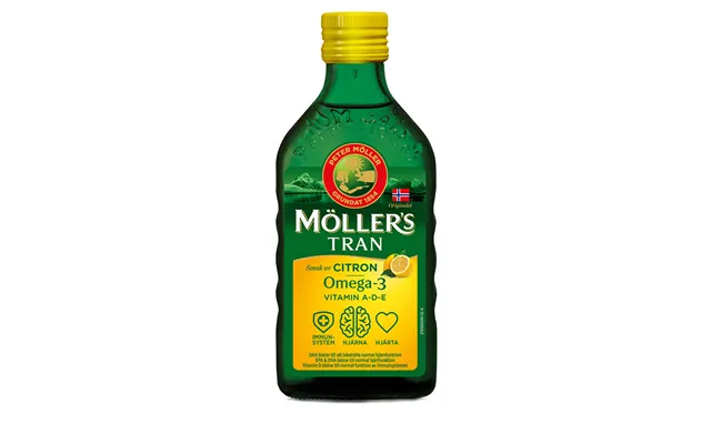 Möller's Tran Torskeleverolie - 250 Ml