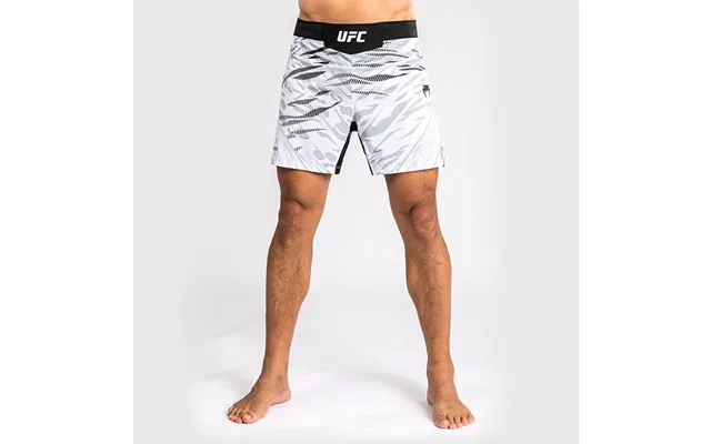 Ufc Fusion Authentic Fight Night Men's Fight Shorts Short Fit White