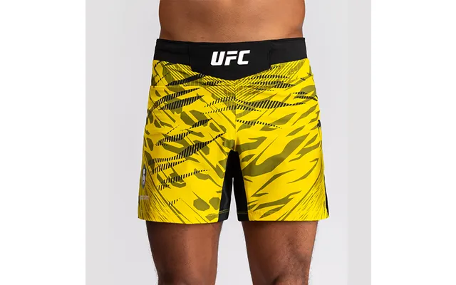 Ufc Fusion Authentic Fight Night Men's Fight Shorts Short Fit Yellow
