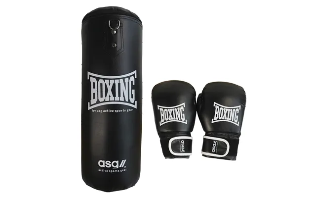 Asg Junior Boksesæt - Sort Hvid product image