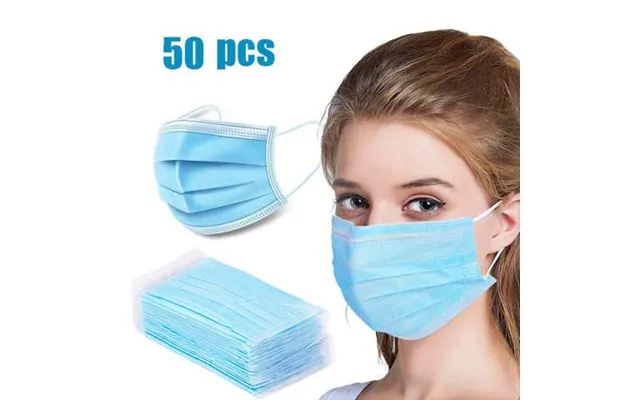 50 Stk. Ce-godkendt Mundbind 3 Lags Maske Type Ii R product image