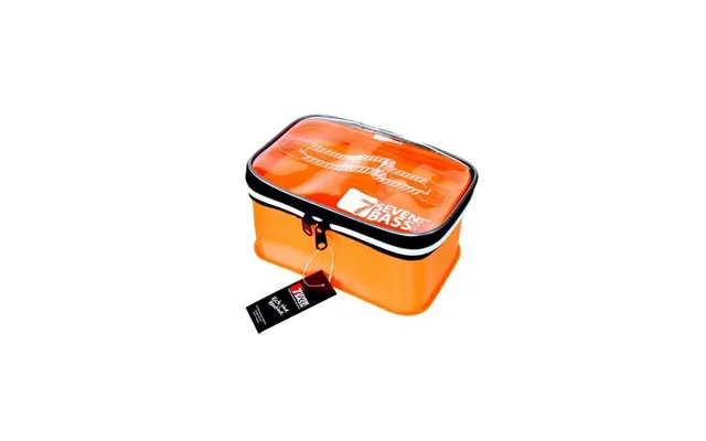 7 Seven Bass Design Bakkan Soft Opbevaringsboks - Orange Fiskeri