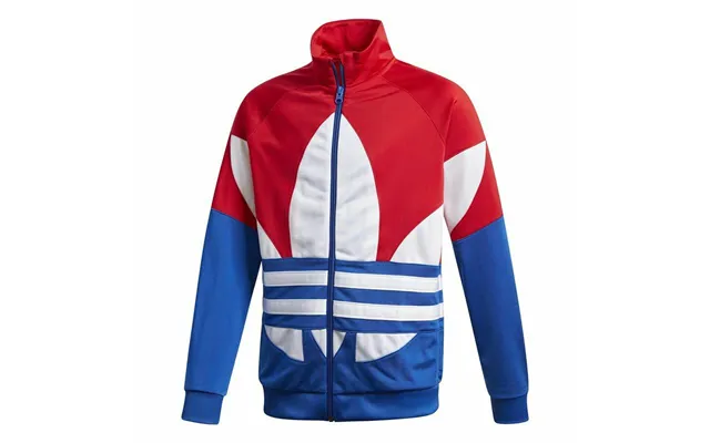 Adidas Big Trefoil Sportsjakke Til Børn - Rød 4-5 År