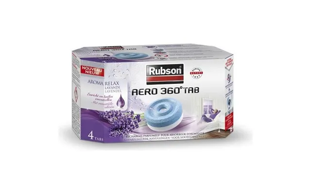 Affugter Refill Rubson Aero 360 - Lavendel, 4 Stk.