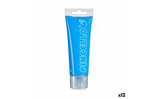 Akrylmaling - Neon Blå 75 Ml 12 Stk.