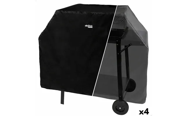 Aktive Grillovertræk - Sort, 4 Stk. 142 × 120 × 60 Cm
