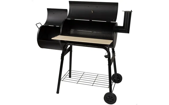 Aktive Kulgrill Med Hjul - Sort, 106 × 106 × 61 Cm