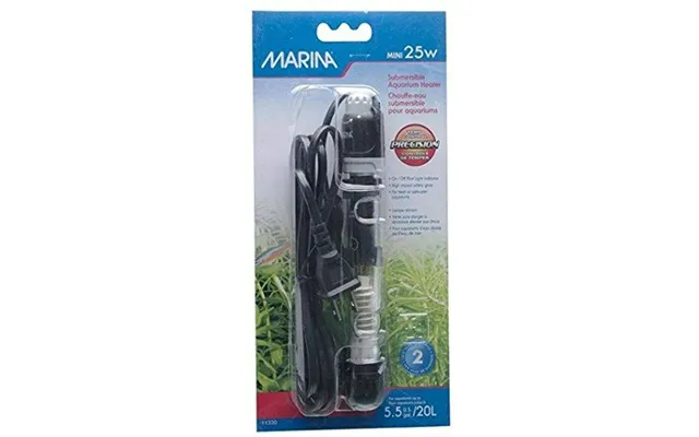 Akvarievarmer Marina 25 W - Til 20 L Akvarier, Sort