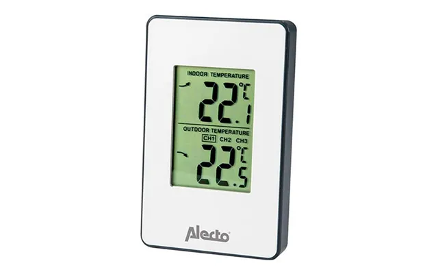 Alecto Multifunktionel Vejrstation - Indendørs Udendørs Temperatur