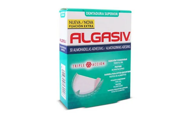 Algasiv Klæbepuder Til Overprotese - Superior, 30 Stk.