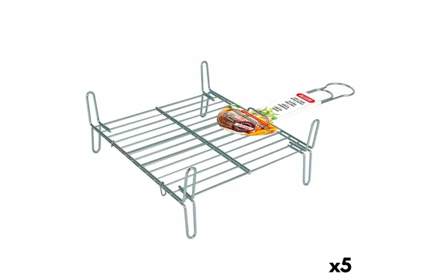 Algon Grillrist Dobbelt, Galvaniseret 30 × 30 Cm - 5 Stk.