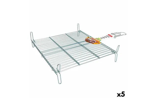 Algon Grillrist Dobbelt Galvaniseret 45 × 50 Cm - 5 Stk.
