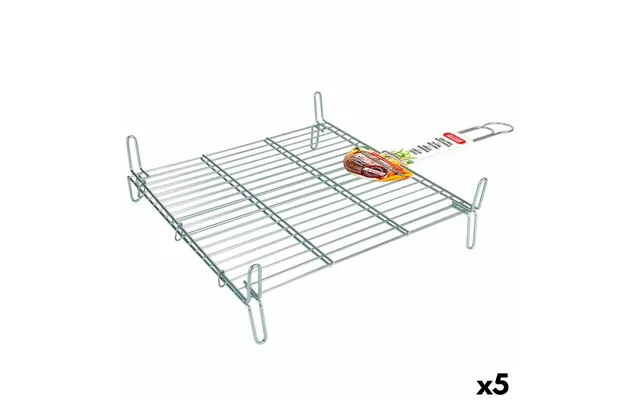 Algon Grillrist Dobbelt, Galvaniseret 45 X 45 Cm - 5 Stk.