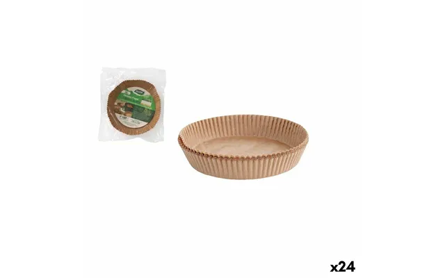Algon Papir Til Luftfrituregryde 24 Cm - 24 Stk. Genanvendelig