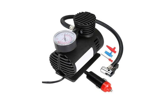 All Ride Luftkompressor 12 V - 15 Bar, Sort