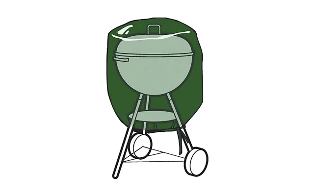 Altadex Beskyttelsesdæksel Til Grill - Grøn 73 × 60 Cm