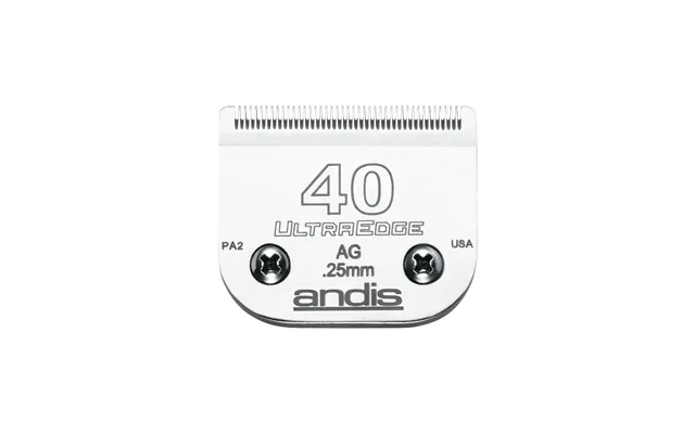 Andis Ultraedge S-40 Clipperblad 0,25 Mm - Stål, Chromsalt